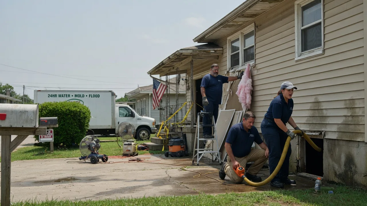 Water Damage Repair in Granite City, IL near me